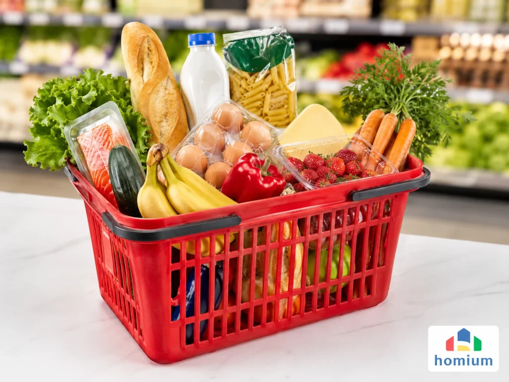 Вартість продуктового кошика та послуг у популярних країнах для переїзду